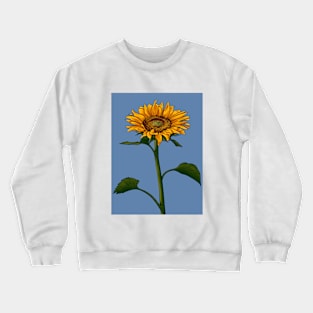 Colorful Sunflower Crewneck Sweatshirt